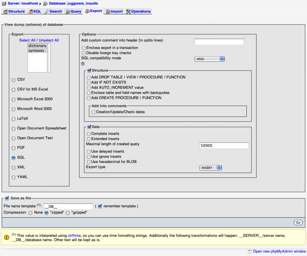 mySQL to SQLite cheatsheet for iPhone developers | Juggleware Dev Blog